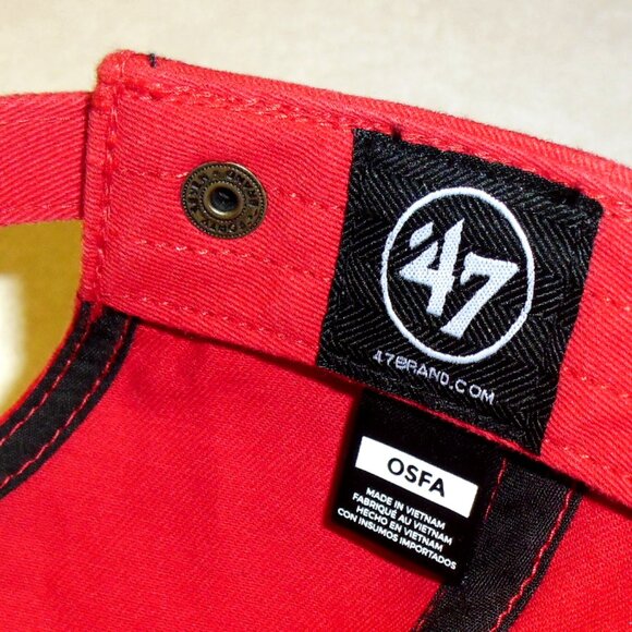 St. Louis Cardinals 47 Brand Mens Clean Up Adjustable Strapback hat cap New Mlb - Picture 3 of 4